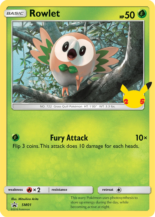 Rowlet (SM01) [First Partner Pack] - for just $1.15! 