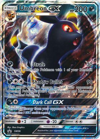 Umbreon GX (SM36) (Jumbo Card) [Sun & Moon: Black Star Promos] - for just $9.85! 