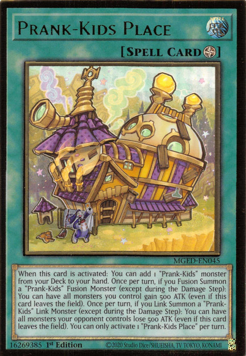Prank-Kids Place [MGED-EN045] Gold Rare - for just $0.10! 