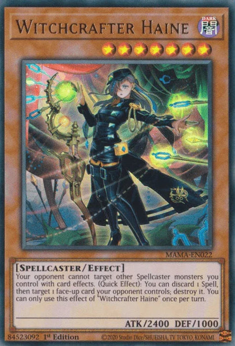 Witchcrafter Haine [MAMA-EN022] Ultra Rare - for just $0.15! 