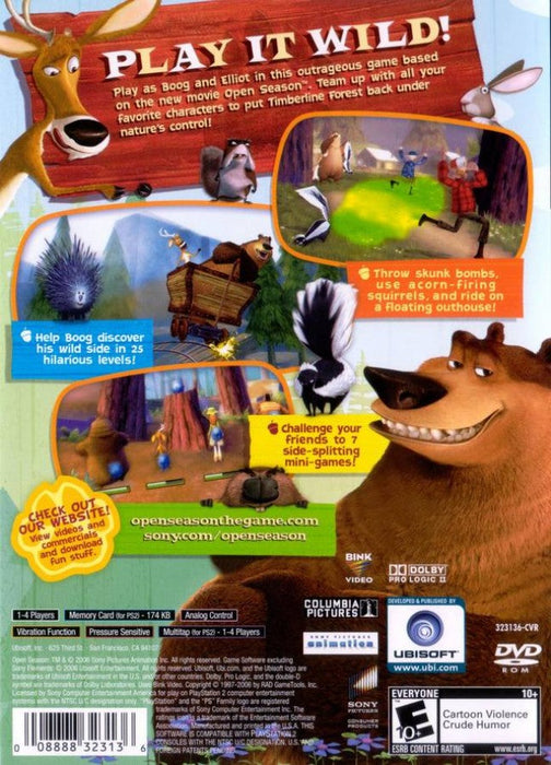 Open Season – PlayStation 2 (PS2) - for just $5.99! 