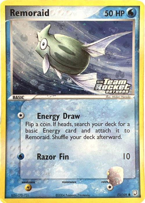 Remoraid (73/109) (Stamped) [EX: Team Rocket Returns] - for just $10.60! 