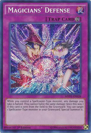 Magicians' Defense [MVP1-ENS28] Secret Rare - for just $0.50! 