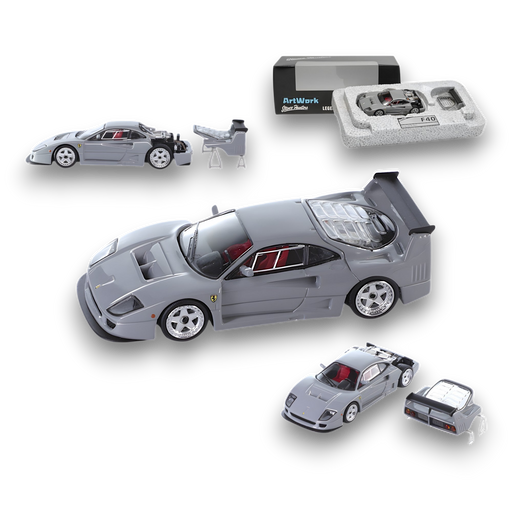 Stance Hunters Ferrari F40 LM Chalk Grey 1:64 - for just $38.99! 