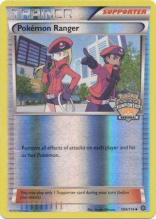 Pokemon Ranger (104/114) (Championship Promo) [XY: Steam Siege] - for just $1.55! 