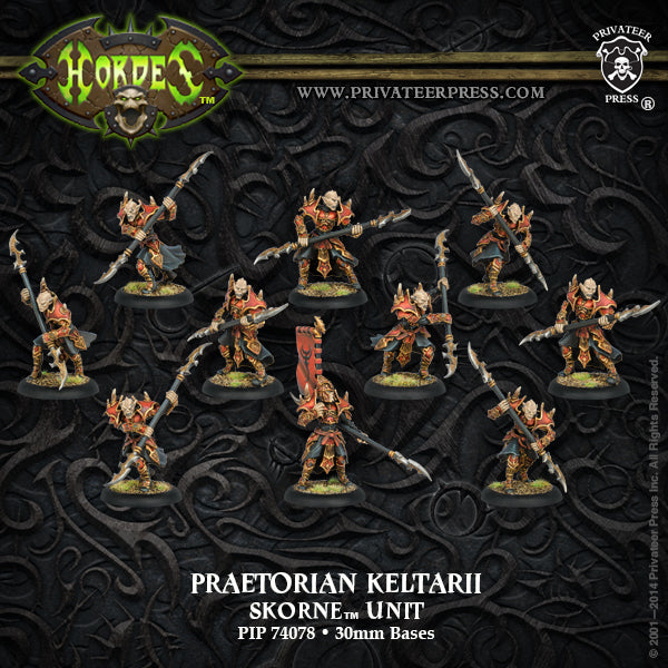 Hordes: Skorne Praetorian Keltarii Swordsmen Unit - for just $54.99! 