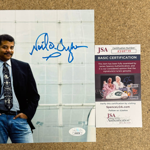 Neil DeGrasse Tyson Signed Astrophysicist & Writer 8x10 Photo With JSA COA - for just $100! 
