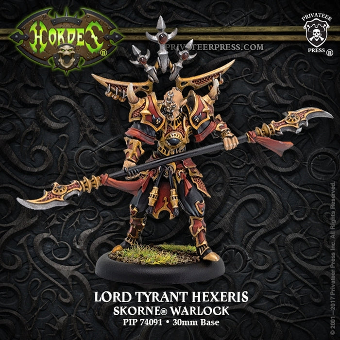 Hordes: Skorne Lord Tyrant Hexeris - for just $17.99! 