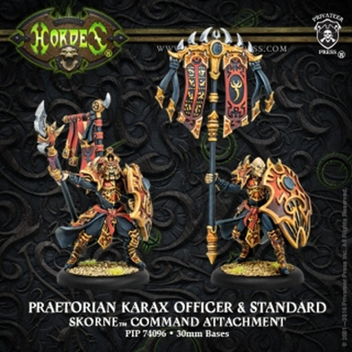 Hordes: Skorne Praetorian Karax Commander & Standard - for just $29.99! 