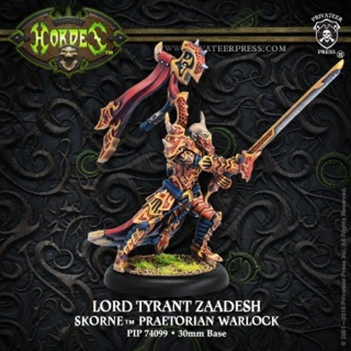 Hordes: Skorne Lord Tyrant Zaadesh - for just $18.99! 