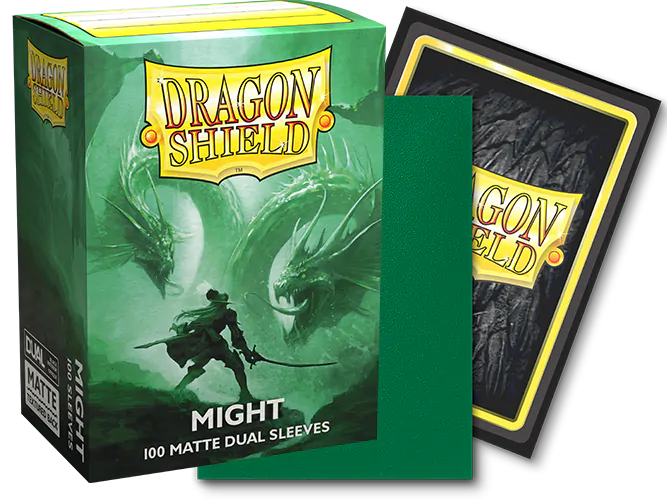 Dragon Shield: Standard 100ct Sleeves - Might (Dual Matte) - Just $9.95! Shop now at Retro Gaming of Denver