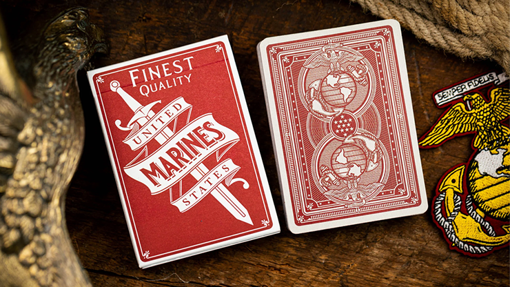 Marines Playing Cards by Kings Wild Project - for just $38.99! 