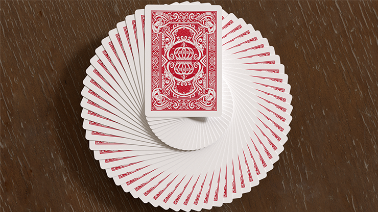 Pixel Kingdom (Red Edition) Playing Cards - for just $15.99! 