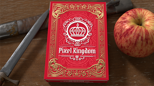 Pixel Kingdom (Red Edition) Playing Cards - for just $15.99! 