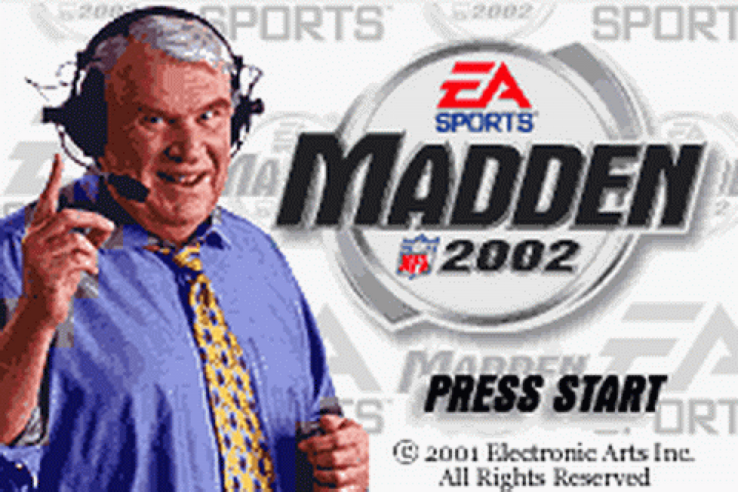 Madden NFL 2002 – Game Boy Advance (GBA) - for just $22.99! 