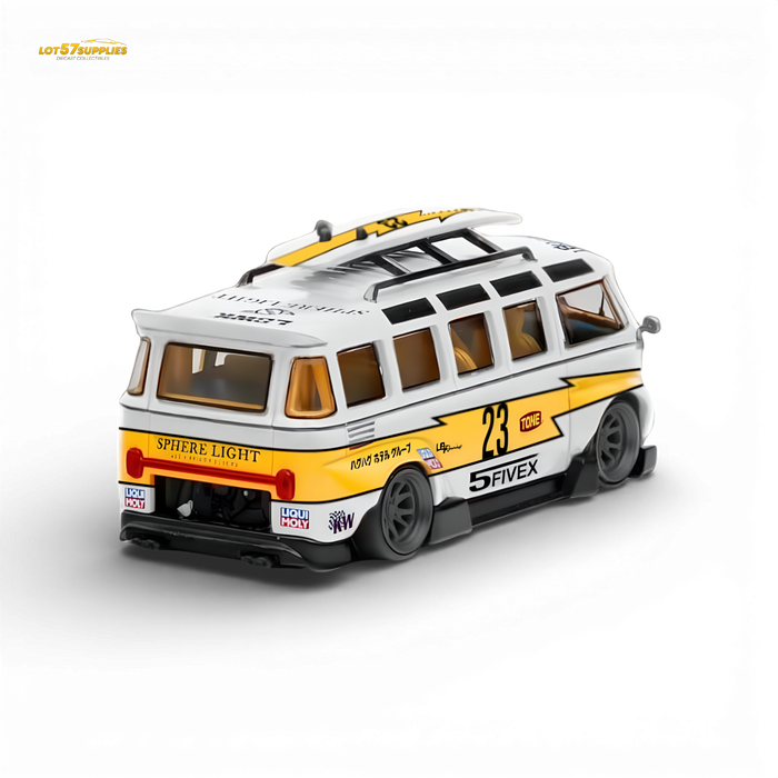 LF Model Volkswagen T1 Kombi WideBody Surfboard 1:64 - for just $29.99! 