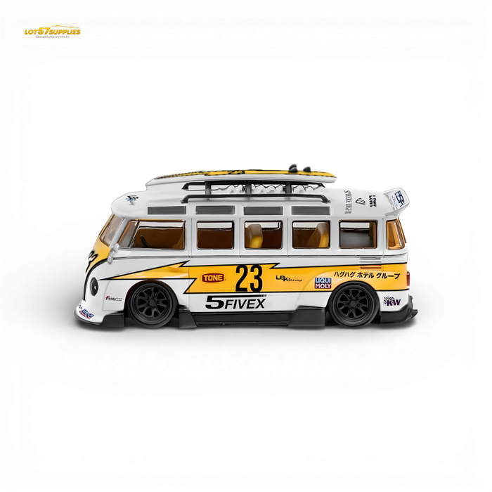 LF Model Volkswagen T1 Kombi WideBody Surfboard 1:64 - for just $29.99! 