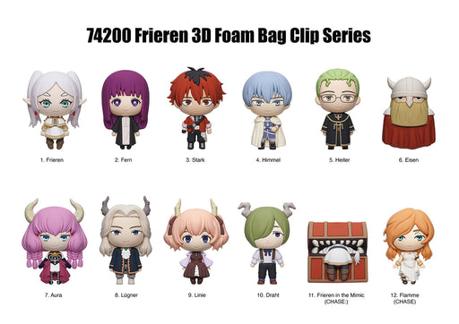 Frieren Beyond Journey’s End 3D Foam Bag Clip, Series 1 - for just $8.99! 