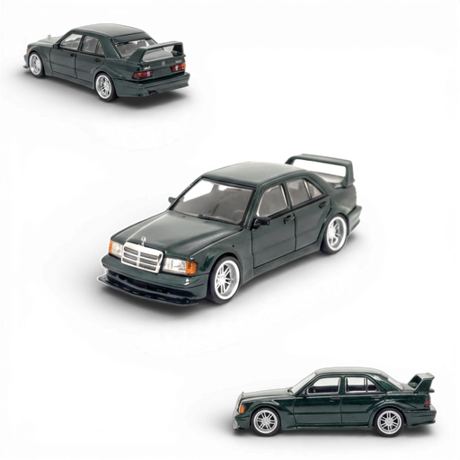 Seeker Mercedes-Benz 190E 2.5-16 Evolution British Green 1:64 - for just $29.99! 