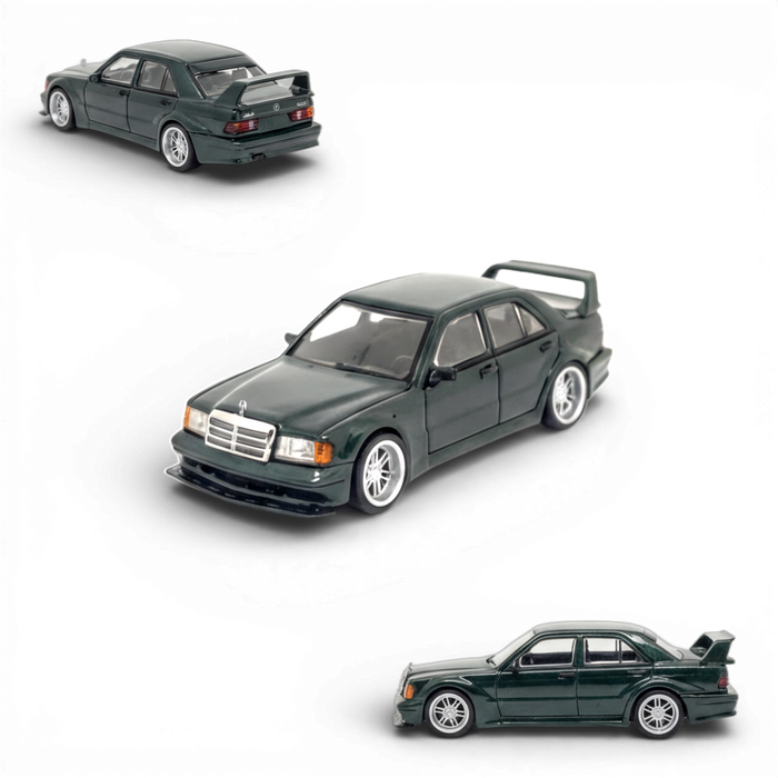 Seeker Mercedes-Benz 190E 2.5-16 Evolution British Green 1:64 - for just $29.99! 
