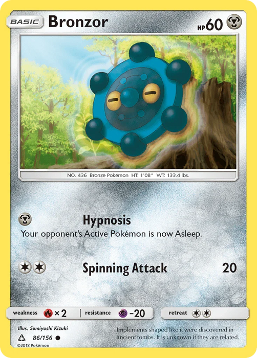 Bronzor (86/156) [Sun & Moon: Ultra Prism] - for just $0.10! 