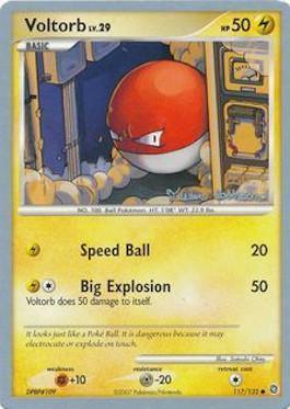 Voltorb LV.29 (117/132) (Intimidation - Tristan Robinson) [World Championships 2008] - for just $1.90! 