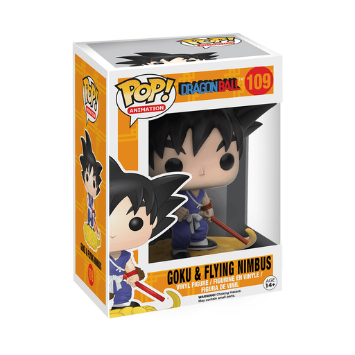 Dragonball Z™ Goku and Flying Nimbus Pop! - 3¾" - Premium Toys - Just $14.99! Shop now at Retro Gaming of Denver