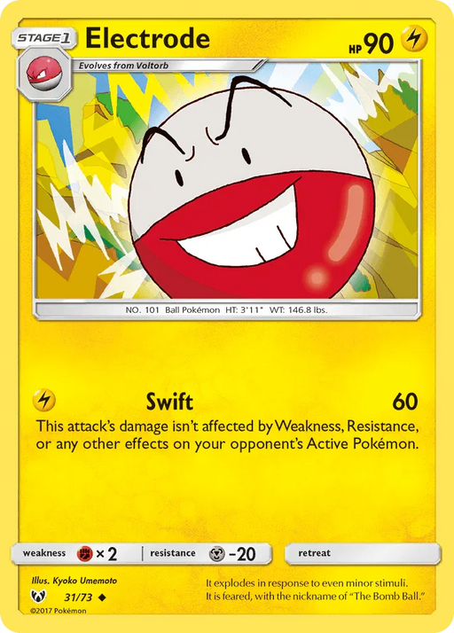Electrode (31/73) [Sun & Moon: Shining Legends] - for just $0.10! 