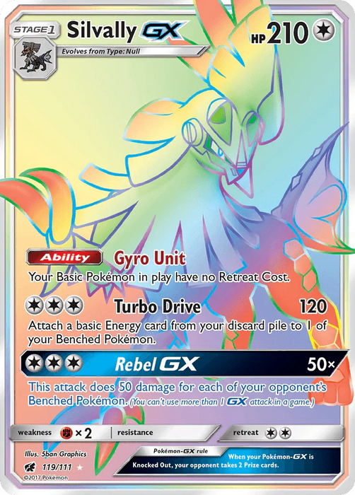 Silvally GX (119/111) [Sun & Moon: Crimson Invasion] - for just $4.70! 