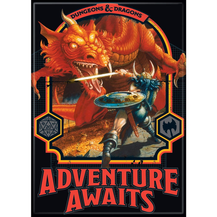 Dungeons & Dragons: Adventure Awaits Magnet - for just $4.49! 