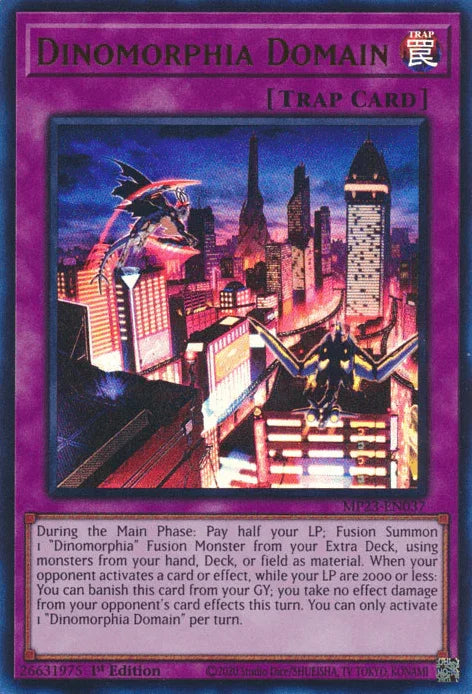 Dinomorphia Domain [MP23-EN037] Ultra Rare - for just $0.10! 