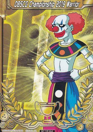 DBSCG Championship 2019 Warrior (Merit Card) - Universe 11 "Belmod" (11) [Tournament Promotion Cards] - for just $0.80! 