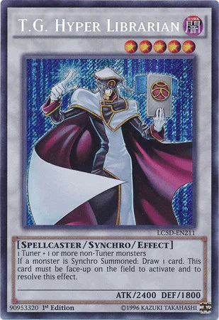 T.G. Hyper Librarian [LC5D-EN211] Secret Rare - for just $0.75! 