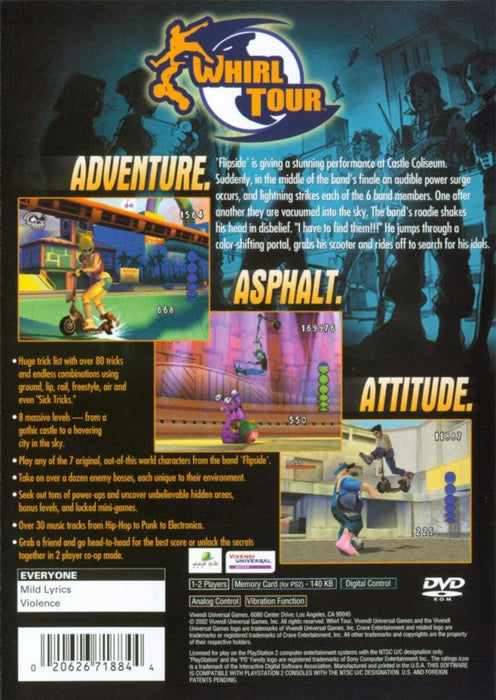 Whirl Tour – PlayStation 2 (PS2) - for just $5.99! 