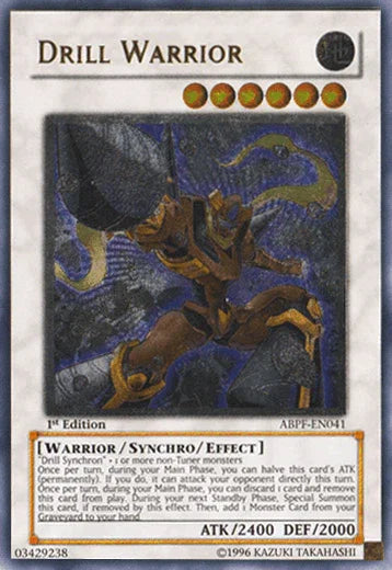 Drill Warrior [ABPF-EN041] Ultimate Rare - for just $15.80! 