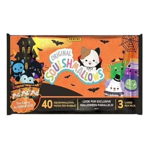 2025 Panini Squishmallows Halloween Treat Pack Trading Card Bundle - for just $20! 