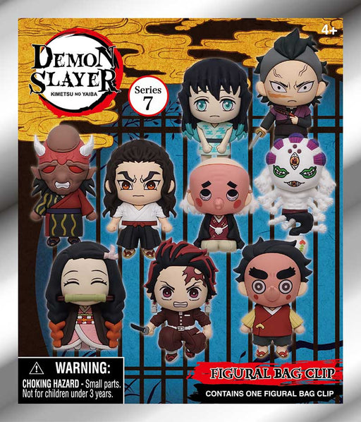 Demon Slayer Season 3 3D Foam Bag Clip Series 7 - Blind Bag Collectible - for just $8.99! 