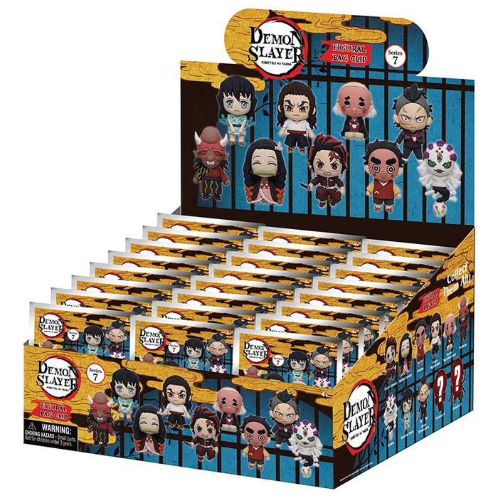 Demon Slayer Season 3 3D Foam Bag Clip Series 7 - Blind Bag Collectible - for just $8.99! 