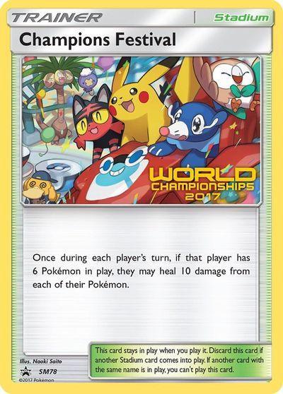 Champions Festival (SM78) (2017) [Sun & Moon: Black Star Promos] - for just $196! 