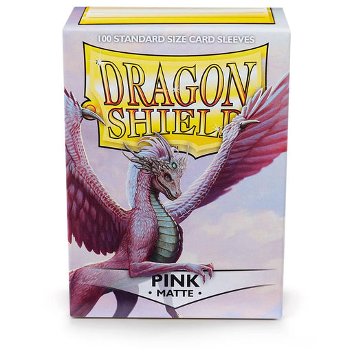 Dragon Shield: Standard 100ct Sleeves - Pink (Matte) - Just $8.95! Shop now at Retro Gaming of Denver