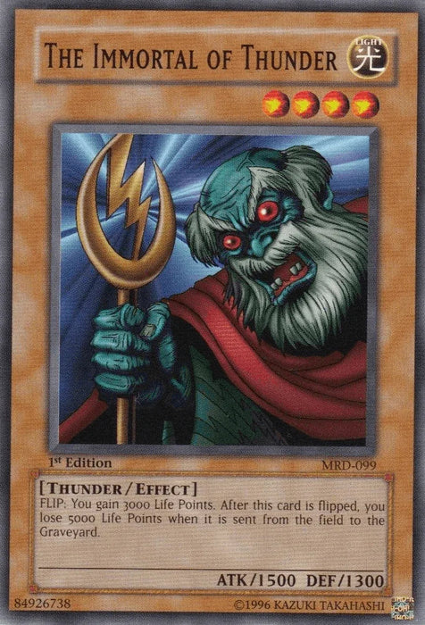 The Immortal of Thunder [MRD-099] Common - for just $0.10! 