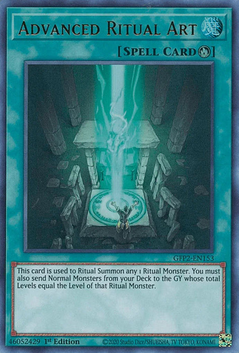 Advanced Ritual Art [GFP2-EN153] Ultra Rare - for just $0.15! 