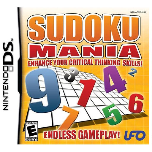 Sudoku Mania (Nintendo DS) - Just $0! Shop now at Retro Gaming of Denver