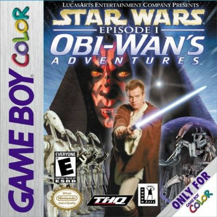 Star Wars Episode I: Obi-Wan's Adventures  – Game Boy Color (GBC) - for just $19.99! 