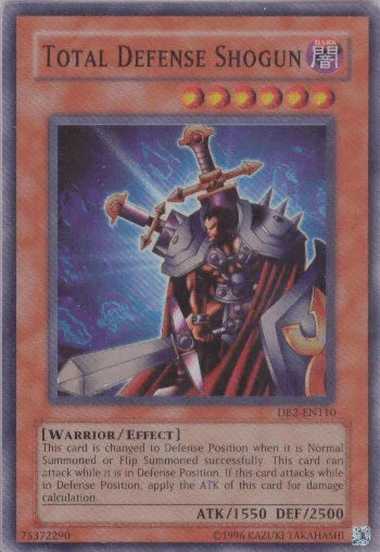 Total Defense Shogun [DB2-EN110] Super Rare - for just $1.20! 
