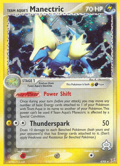 Team Aqua's Manectric (4/95) [EX: Team Magma vs Team Aqua] - for just $7.45! 