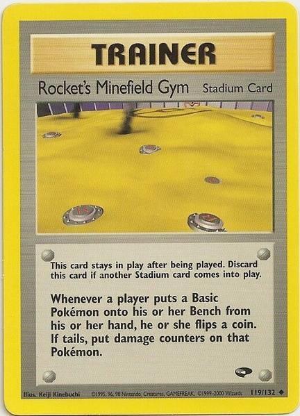 Rocket's Minefield Gym (119/132) [Gym Challenge Unlimited] - for just $0.95! 