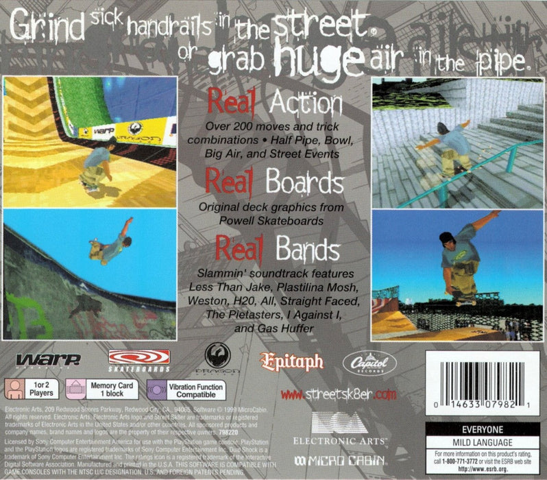 Street Sk8er – PlayStation 1 (PS1) - for just $0! 