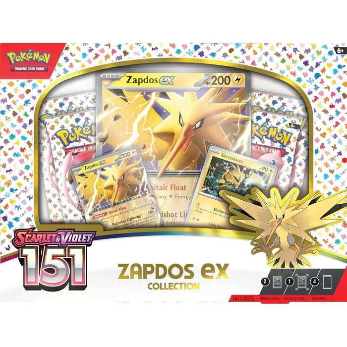 Pokemon TCG: Scarlet & Violet 151 Collection  Zapdos ex Box - Premium Novelties & Gifts - Just $49.99! Shop now at Retro Gaming of Denver