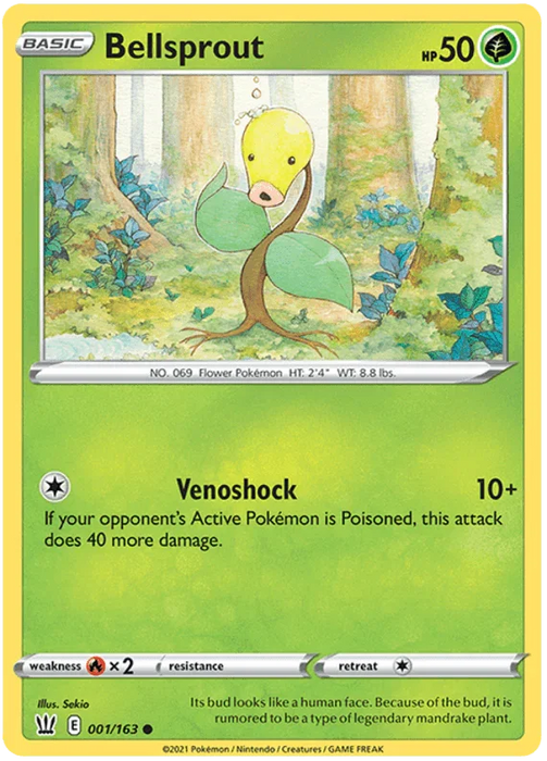 Bellsprout (001/163) [Sword & Shield: Battle Styles] - for just $0.10! 